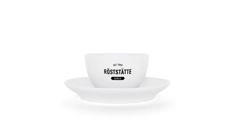 Walküre Filterkaffeetasse mit Röststätte Logo