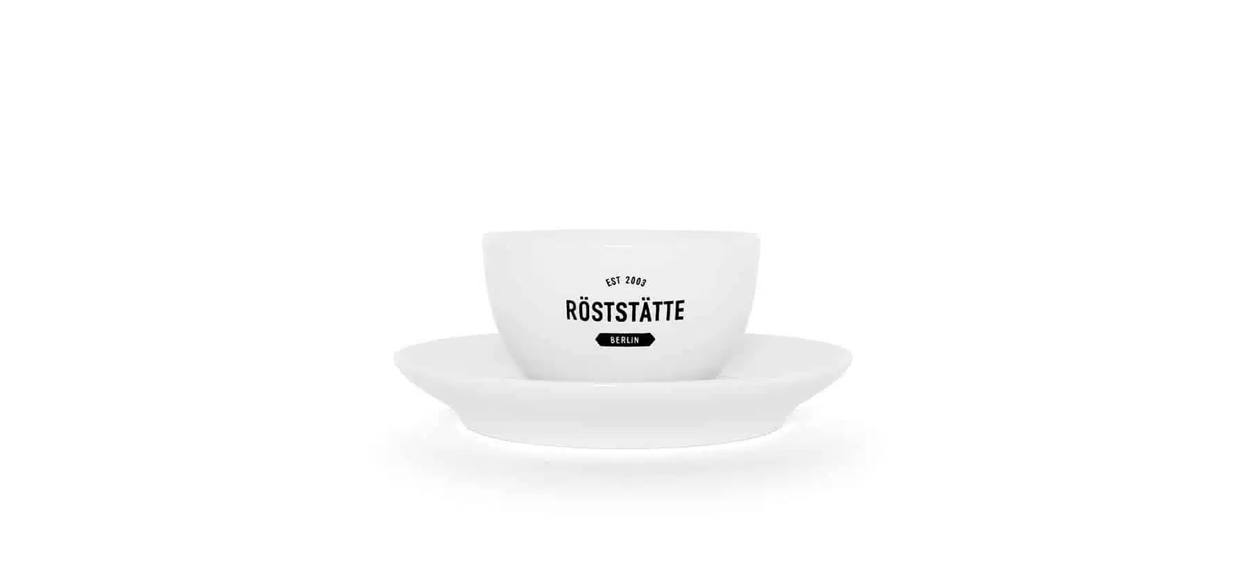 Walküre Filterkaffeetasse mit Röststätte Logo