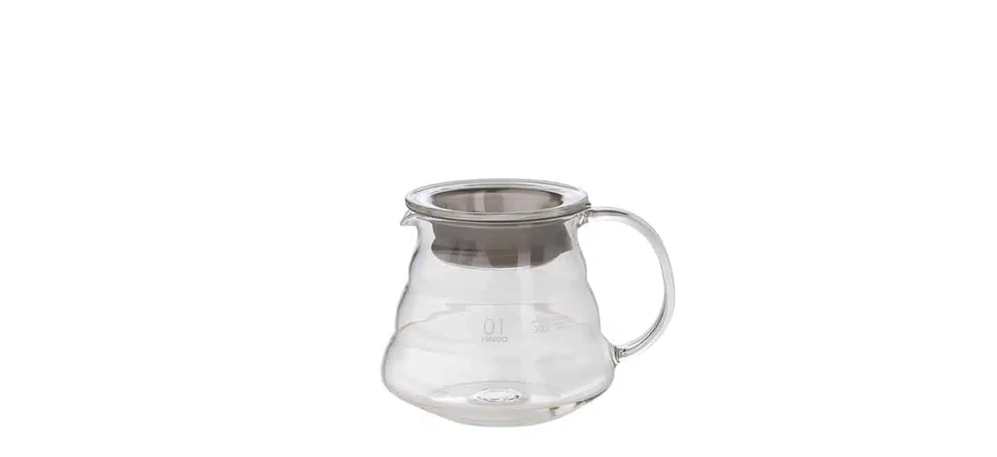 Hario V60 Range Server ohne Inhalt.