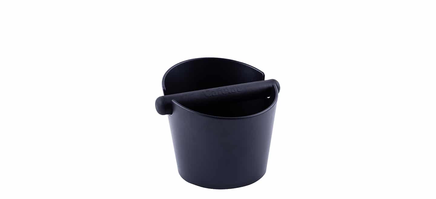 Cafelat Abschlagbox Tubbi in schwarz