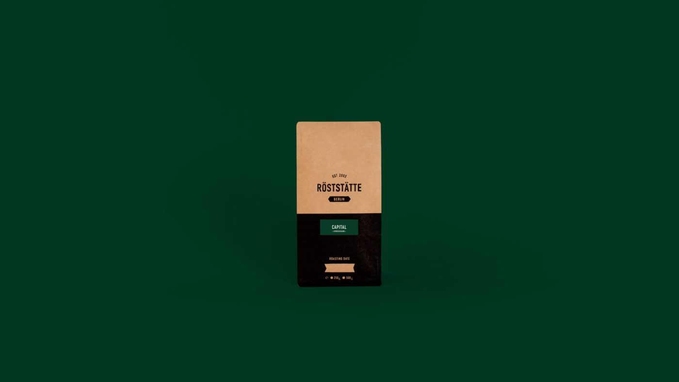 Schaltfläche zum Kauf von kompostierbaren Kaffeekapseln von Röststätte Berlin