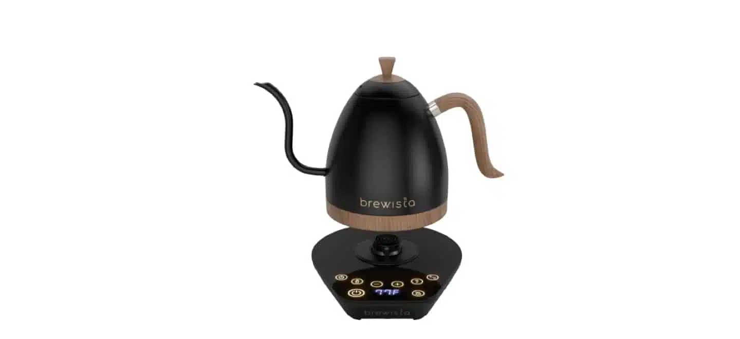 Brewista Artisan Kettle mit Temperatureinstellung seitlich